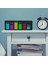 Silhouette LED Müzik Spektrum Ritim Işıkları Ses Sensörü 1624 Rgb Saat Göstergeli Atmosfer Seviyesi Göstergesi (Tel Kontrolü) (Yurt Dışından) 2