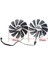 Silhouette 4 Adet 95MM FDC10U12S9-C CF1010U12S Soğutucu Fan Amd Radeon Rx 580 RX580 RX590 Görüntü Kartı Soğutma Fanı Için Değiştirin (Yurt Dışından) 3