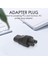 Silhouette Iec 320 C5 3-Pin Dişi - C8 2-Pin Erkek Fiş Dönüştürücü Güç Kaynağı Adaptörü (Yurt Dışından) 2