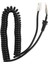 Silhouette Araba El Hoparlör Mikrofon Yedek Mikrofon Kabloları Kablosu Tel -48A6 Araba Radyo Talkie Walkie Telefon Bahar Hattı (Yurt Dışından) 1