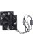 Silhouette Çift 120MM 5 V USB Powered Pc Yönlendirici Fanlar Hız Kontrol Cihazı ile Yönlendirici Modem Alıcısı Için Yüksek Hava Akışı Soğutma Fanı (Yurt Dışından) 3