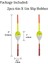 2 Adet 1in x 6in Tarzı 2 Adet Balıkçılık Şamandıra Bobbers Balsa Ahşap Yüzer Bahar Bobbers Oval Çubuk Yüzer Crappie Panfish Walleyes Balıkçılık Için Kayma Bobbers (Yurt Dışından) 1