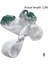 Balık Ağı B Tarzı Float Balık Tuzağı Monofilament Örgü Küçük Solungaç Naylon Balık Ağı Aksesuarı ile Beyaz Açık Yeşil Balık Ağı .5m x 12M (Yurt Dışından) 1