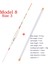 Model8 Size3 1 Parça Tarzı 1 Parça Tatlı Su Balıkçılık Şamandıra + 1 Parça Hediye Tüpü Sığ Su Balsa Bobber Crucian Şamandıra Balıkçılık Takımları Araçları Aksesuarları (Yurt Dışından) 1