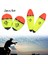 Stil A- 40G Stili 2 Adet Longoval Shape Eva Köpük Balıkçılık Şamandıra Plastik Top Boia Bobber 8gggggg Yüzdürme Yayın Balığı Olta Takımı Sıcak (Yurt Dışından) 4