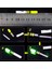 Pil Tarzı ile Kırmızı 5pcslot Işık Çubukları Yeşil Kırmızı CR322 Pille Çalışan LED Işıklı Şamandıra Elektronik Işık Gece Olta Takımı ile Çalışmak (Yurt Dışından) 5