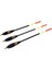 Siyah Stil Profesyonel Olta Takımı Aracı Olta Şamandırası Balsa Ahşap Sazan Takımı 1.5+6g 1.5+5g 1.5+4g Ahşap Balıkçılık Şamandıra Seti (Yurt Dışından) 3