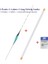 Y-D01 Stili 1 Adet Elektrikli Balıkçılık Şamandıralar + 1 Adet Şamandıra Tüpü + 1 Çanta Hediye Kancaları Aydınlık Göl Nehir Bobber Pil Olmadan Kompozit Nano Şamandıra (Yurt Dışından) 2
