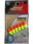 Aydınlık Boyut 2 Tarzı Yüksek Li 5packslot Floresan Oval Balıkçılık Şamandıra Bobber Yüzen Fasulye Redyellowmix Çarpıcı Şamandıra Gece Balıkçılığı J263 (Yurt Dışından) 1
