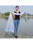 240CM Tarzı cm Açık Havada Balık Tutma El Atma Ince Örgü Dökme Ağ Uçan Tuzak Disk Balık Tutma El Atma Ince Örgü Dökme Ağ Uçma Tuzak D (Yurt Dışından) 1