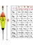 Yüzen 80G Tarzı G-80G Aydınlık Balık Tutma Şamandırası Eva Yüzdürme Yüzer Parlayan Gece Lambası Çubuk Kaya Balık Tutma Şamandırası Boya Bobber Takımı (Yurt Dışından) 2