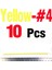 10 Adet Sarı Boyut 4 Tarzı Mnft Balıkçılık Şamandıra Dıy Yapımı Merkezi Delik ile Yüksek Yoğunluklu Silindir Köpük Sazan Takımı Tüp Şamandıra Kol (Yurt Dışından) 1