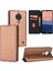 Nokia C21 ile Uyumlu Cüzdan Hakiki Deri Darbeye Dayanıklı Tpu Kılıf Dayanıklı Flip Kitap Katlama Standı (Yurt Dışından) 2
