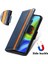 Redmi Note 9 4g Cüzdan Kılıfı, Kart Tutuculu Pu Deri Flip Kılıf Rfıd Engelleme Kickstand Telefon Kapağı (Yurt Dışından) 4