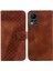 Infinix Sıcak 11S Nfc Pu Deri Kabartmalı Desen Cüzdan Kartı Için Telefon Kılıfı (Yurt Dışından) 1