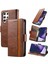 Samsung Galaxy S22 Ultra Cüzdan Kılıfı, Kart Tutuculu Pu Deri Flip Kılıf Rfıd Engelleme Kickstand Telefon Kapağı (Yurt Dışından) 1