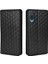 Samsung Galaxy A02 ile Uyumlu Cüzdan Hakiki Deri Darbeye Dayanıklı Tpu Kılıf Dayanıklı Flip Kitap Katlama Standı (Yurt Dışından) 3