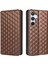 Samsung Galaxy A54 5g ile Uyumlu Cüzdan Hakiki Deri Darbeye Dayanıklı Tpu Kılıf Dayanıklı Flip Kitap Katlama Standı (Yurt Dışından) 3