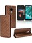 Nokia C30 ile Uyumlu Cüzdan Hakiki Deri Darbeye Dayanıklı Tpu Kılıf Dayanıklı Flip Kitap Katlama Standı (Yurt Dışından) 2