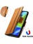 Redmi Note 9 4g Cüzdan Kılıfı, Kart Tutuculu Pu Deri Flip Kılıf Rfıd Engelleme Kickstand Telefon Kapağı (Yurt Dışından) 4