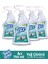 Yağ Çözücü Fırın Ocak Izgara ve Yanmış Yağlar İçin 4 x 750 ml 1