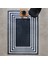 Sare By Frame Black Yıkanabilir Kaymaz Taban 80X300 cm Salon Mutfak Halısı Yolluk Kilim 2