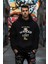 Wander Lost Baskılı Rahat Kesim Oversize Sweatshirt 3