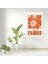 Tekli Ahşap Lamine Çerçeveli Mdf Tablo Fleurs Kırmızı Çiçekler 1