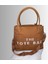 Kadın Camel The Tote Bag Çift Fermuar Gözlü Çanta 3