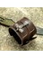 Gerçek Deri Iskandinav Vikings Hakiki Deri Bileklik Erkekler Thors Çekiç Mjolnir Bracer Bilezik Trinity Muska El Yapımı Vintage Bronz Takı (Yurt Dışından) 1