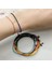24-26CM Tarzı Tavus Kuşu Yeşili Aızhcraft Estetik 2-Renk Tibet El Yapımı Ince Dokuma Halat Bilezik Kadın Erkek Aşk Şanslı Charm Shambala Takı Hediye Boho (Yurt Dışından) 4