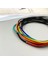 24-26CM Tarzı Tavus Kuşu Yeşili Aızhcraft Estetik 2-Renk Tibet El Yapımı Ince Dokuma Halat Bilezik Kadın Erkek Aşk Şanslı Charm Shambala Takı Hediye Boho (Yurt Dışından) 5