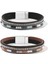 SF404 Wybu Akra Bilezik ile Kadınlar Için Renkli Taş Deri Wrap Şifa Boncuk Bilezik Megnet Snap Boho Braclet Femme Takı (Yurt Dışından) 4