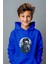 Ada Bebek Çocuk Erkek Çocuk Astronot Baskılı Oversize Sweatshirt 2