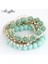 Mavi Charm Bilezikler Kadınlar Takı Gül Çiçek Çok Katmanlı Wrap Çiçek Bilezikler ve Bilezikler Vintage Pulseras Mujer Pulseiras Femme (Yurt Dışından) 2