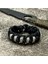 21CM Tarzı Siyah 2 Vintage Viking Runes Survival Bilezikler Erkekler cm Dikiş Renk Örgülü Paracord Halat Bileklik Kadınlar Iskandinav Lover Takı (Yurt Dışından) 1