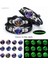Başak 12 Takımyıldızı Bilezik Charms Burç Cam Cabochon Punk Takı Siyah Çok Katmanlı Deri Bilezik Kadın Erkek Hediye (Yurt Dışından) 2