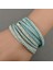 Açık Mor Lokaer Sıcak Satış Moda Wrap Bilezik Çok Katmanlı Bilezikler Kadınlar Hediye Için 6 Renk Seçmek Için WRBR-003 (Yurt Dışından) 3