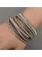Açık Mor Lokaer Sıcak Satış Moda Wrap Bilezik Çok Katmanlı Bilezikler Kadınlar Hediye Için 6 Renk Seçmek Için WRBR-003 (Yurt Dışından) 4