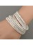 Açık Mor Lokaer Sıcak Satış Moda Wrap Bilezik Çok Katmanlı Bilezikler Kadınlar Hediye Için 6 Renk Seçmek Için WRBR-003 (Yurt Dışından) 5