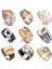 E190129P-002 Amorcome Çok Telli Deri Wrap Bilezik Kadınlar Için Büyük Geometrik Charm Geniş Manşet Bilezikler Kız Kadın Hediyeler Pulseras Mujer (Yurt Dışından) 2