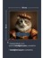 Soylu Tüylü Kedi Poster, Premium Baskı Poster, Gri Kedi, Statik Akıllı Kağıt (Yapay Zeka Tasarım) 4