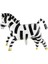 Büyük Zebra Folyo Balon 92X70 cm 1