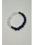 8 mm Kristal Kuvars, Lapis Lazuli, Hematit Doğaltaş Bileklik 1