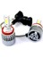 Ford Fiesta 2006 Uyumlu Beyaz LED Xenon Sis Farı Seti 3