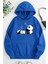 Unisex Uykucu Panda Baskılı Sweatshirt 1