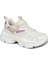29891 Phlon Hafif Taban Bağcıklı Kadın Sneaker Günlük Spor Ayakkabı Bej 1