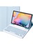 Samsung Galaxy Tab S6 Lite 10.4 SM-P610/P615 Için Çıkarılabilir Bluetooth Klavyeli Klavye Kılıfı 1