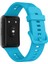 Huawei Watch Fit Uyumlu Spor Silikon Kordon Saks Mavi 1