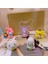 Sanrio Karikatür Kuromi My Melody Kolye Anahtarlık Anahtarlık Anime Aksiyon Figürleri Koleksiyon Model Oyuncaklar Çocuklar Için Takı Hediyeler (Yurt Dışından) 3